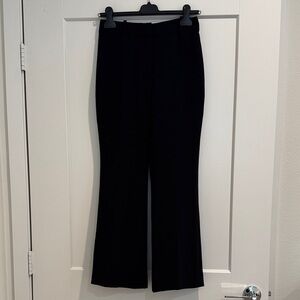 Aritzia Wilfred Petite Black Boot-Cut Dress Pants (Size 4)